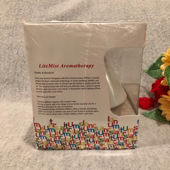 NWT - LiteMist Aromatherapy Diffuser - Picture 5 of 10